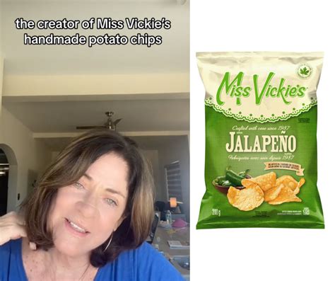 misss_vikki's|miss vickie's chips founder.